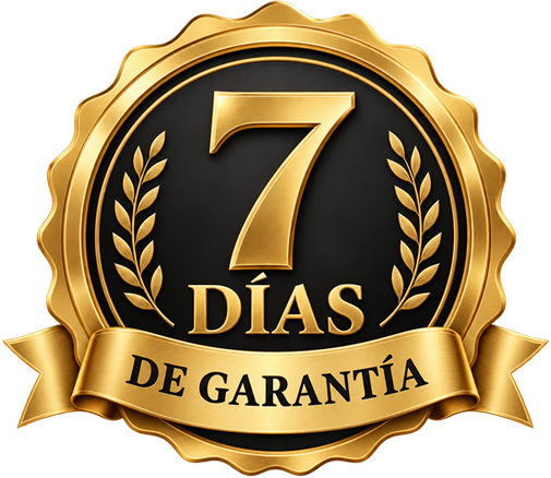 7 días de garantía