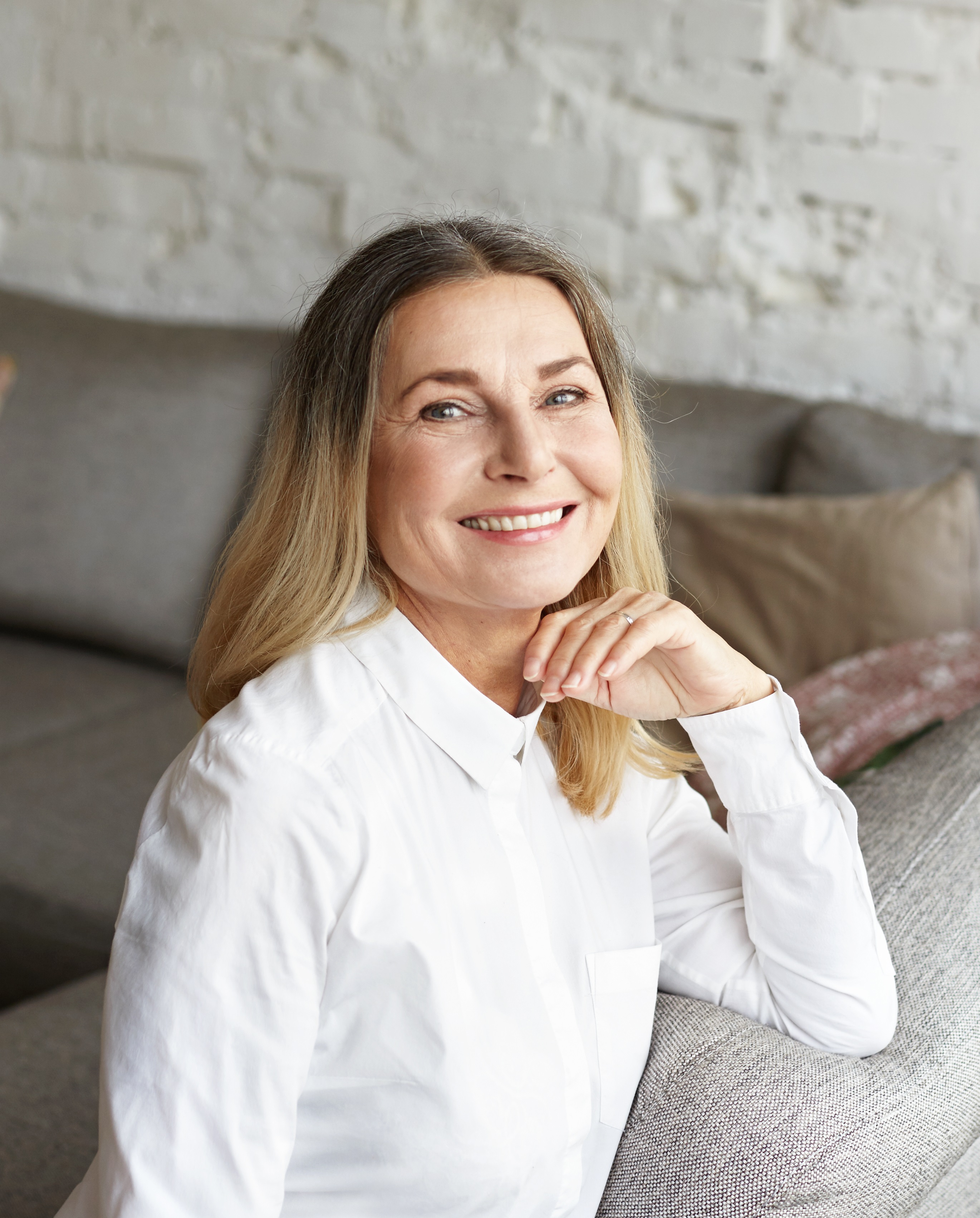 Mujer relajada y con mejor energía